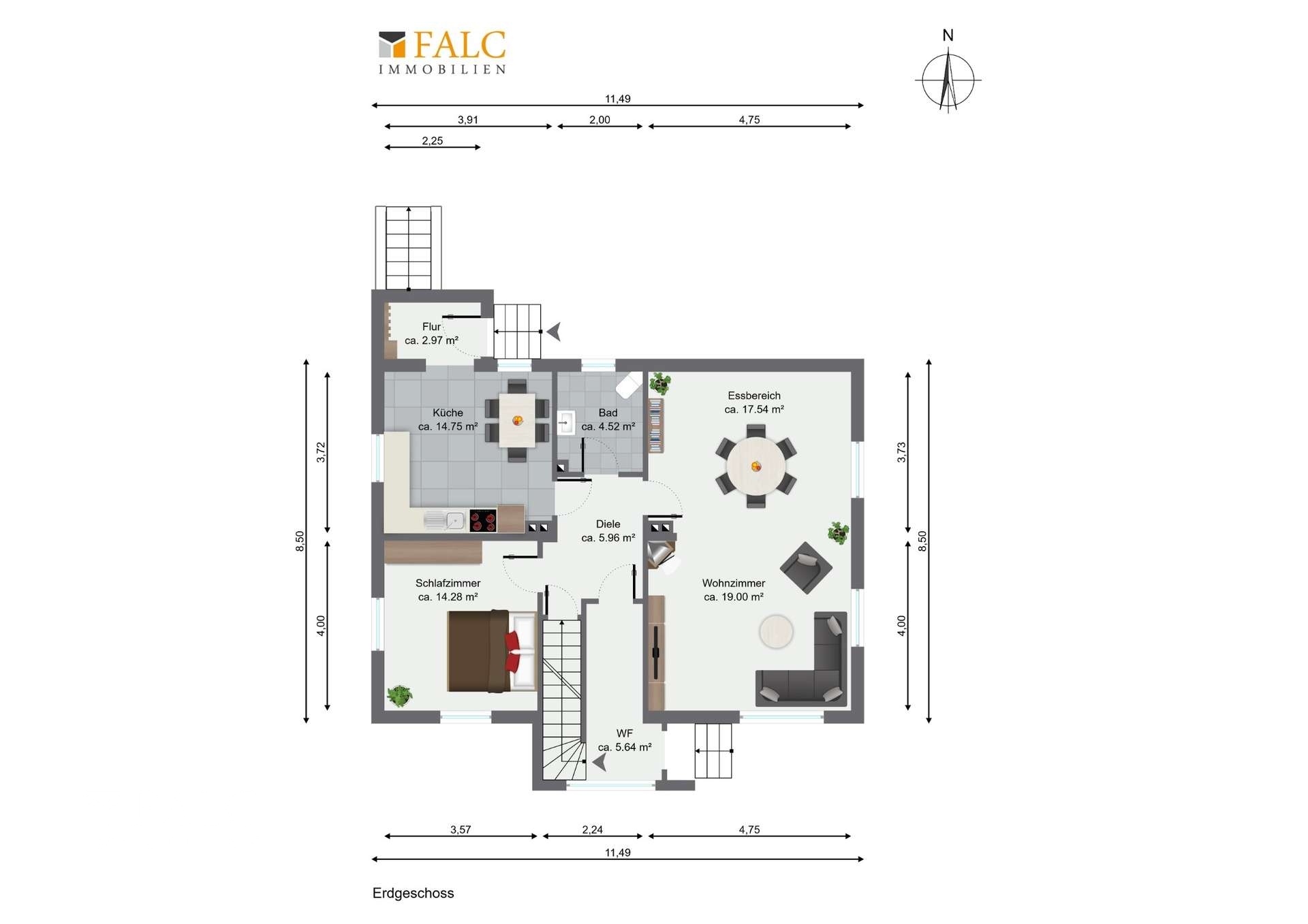 Grundriss FALC EG